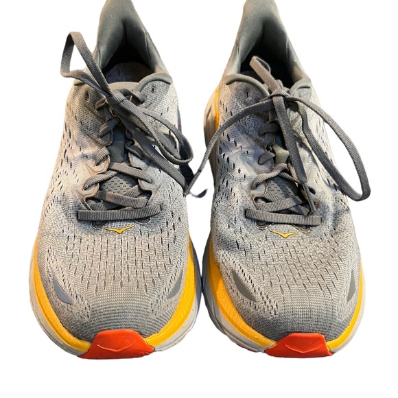 MENS Hoka Clifton 8 2E Wide 'Goblin Blue Mountain Spring' Sneaker size 8.5 - Picture 6 of 11